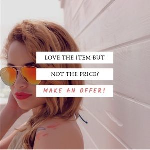 All reasonable offers accepted! ✨